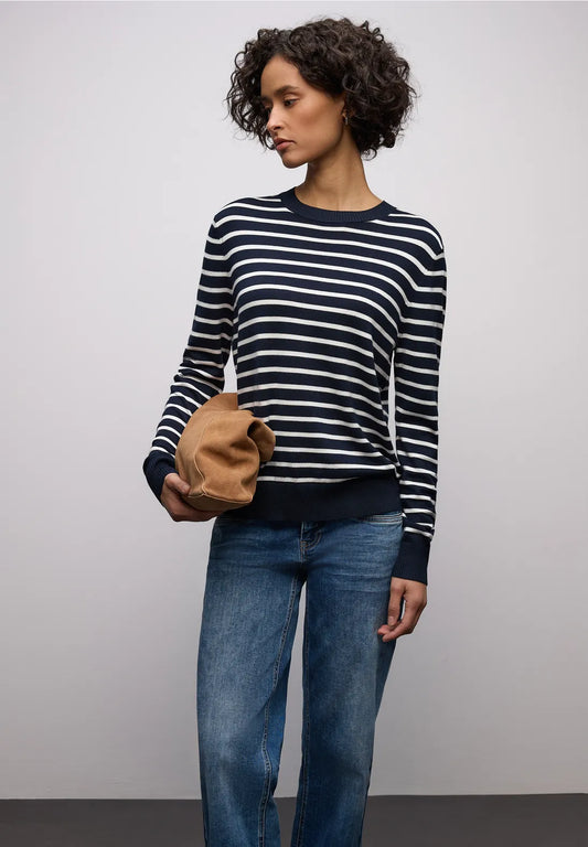 Street One 'Gestreifer Pullover' A303567-21238